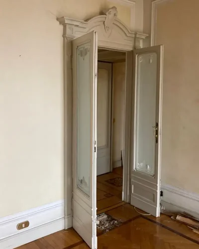 porta antica legno